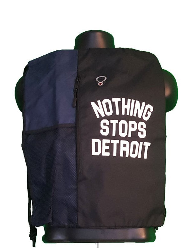 Nothing Stops Detroit Drawstring Backpack accessory.