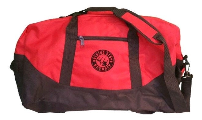 Nothing Stops Detroit Red Multi-purpose Duffle Bag