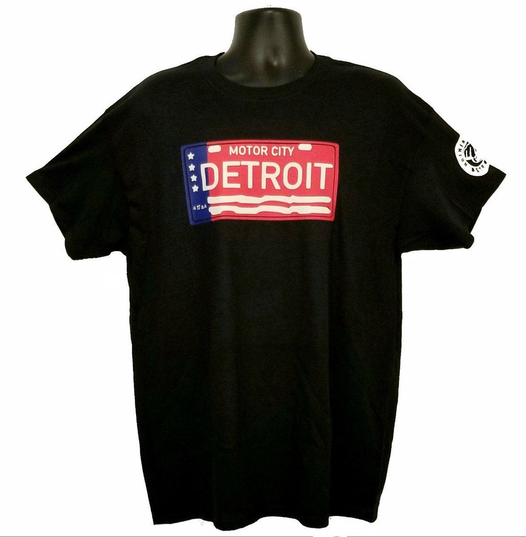 Nothing Stops Detroit Unisex Black Bicentennial Short Sleeve Tee