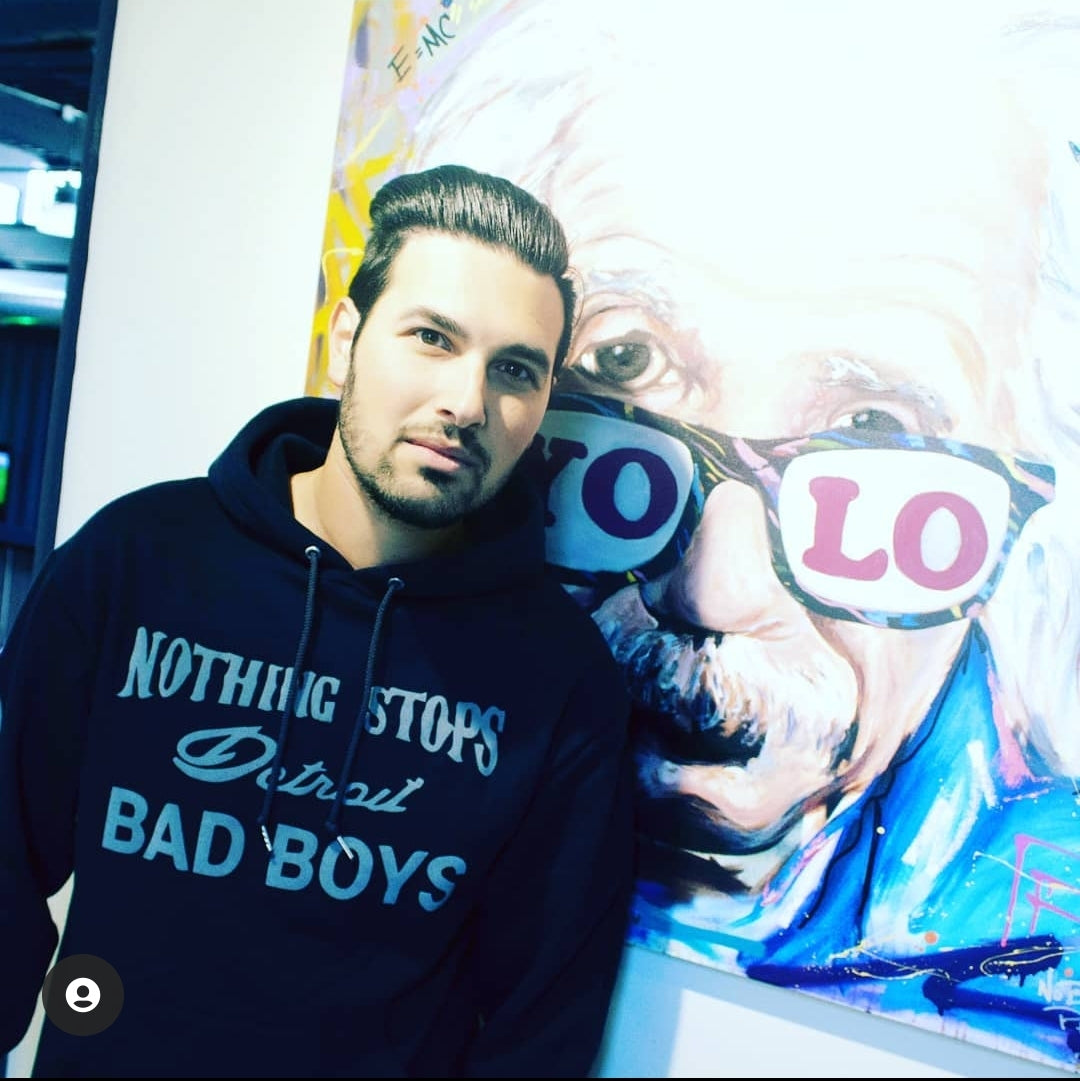 BAD BOYS Hoodie NOTHING STOPS DETROIT